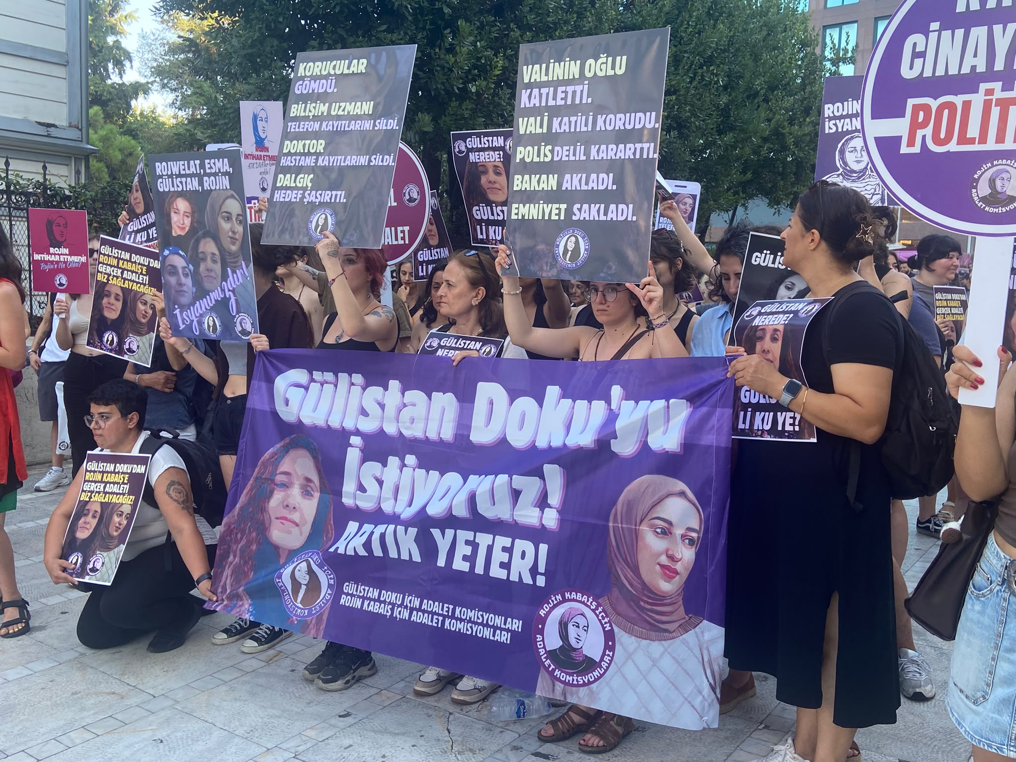 “Artık yeter, Gülistan’ı istiyoruz”